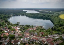 Luftaufnahme Flecken Zechlin & Schwarzer See